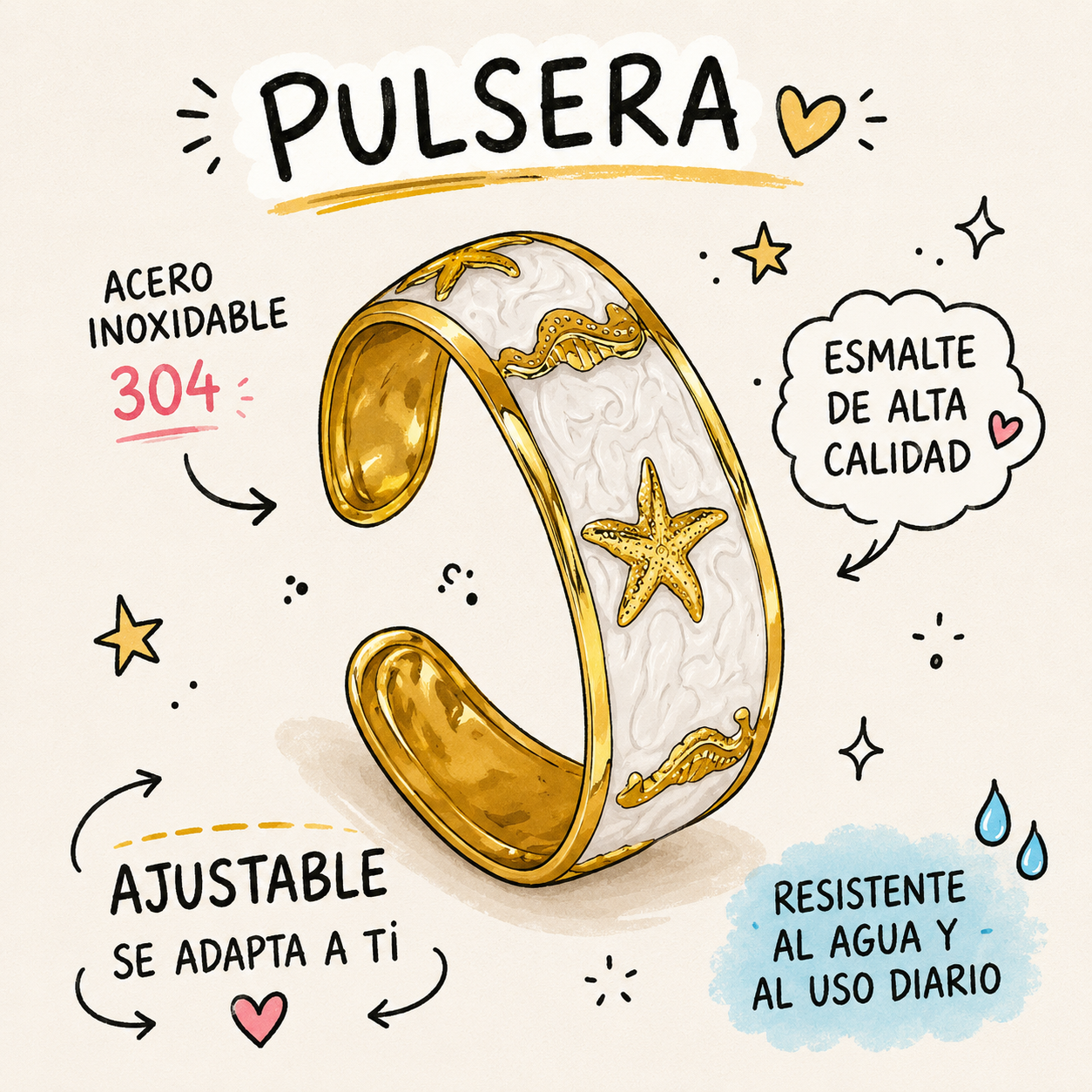 Pulseras Ocean Muse