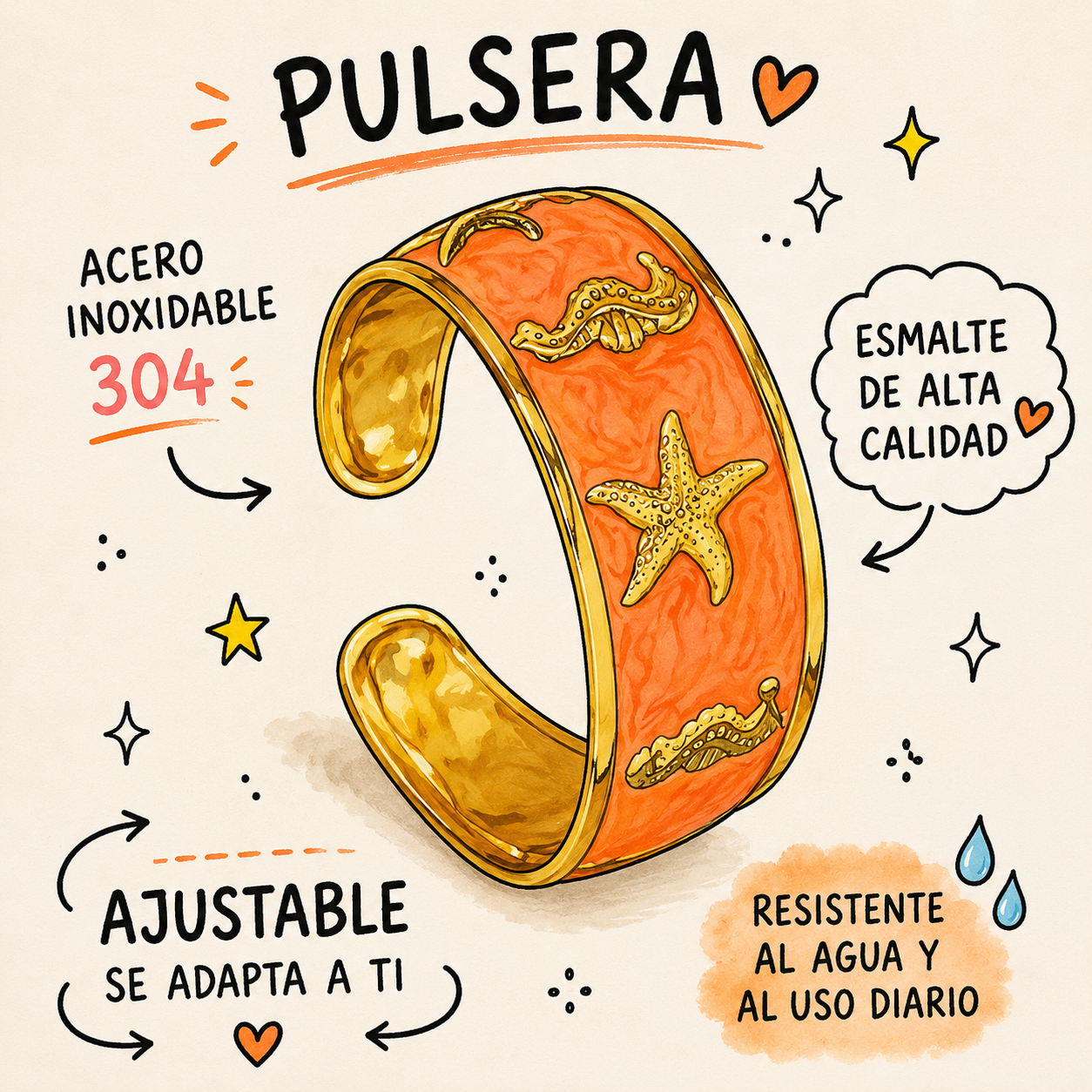Pulseras Ocean Muse